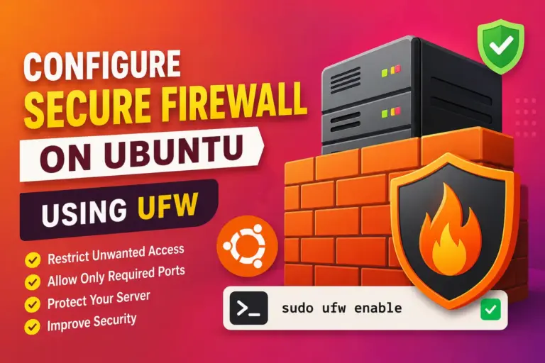 Ubuntu firewall configuration