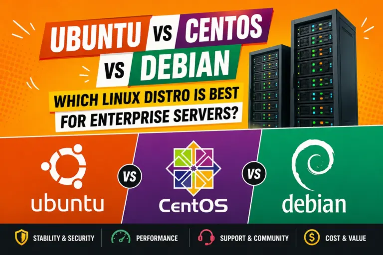 Ubuntu vs CentOS vs Debian