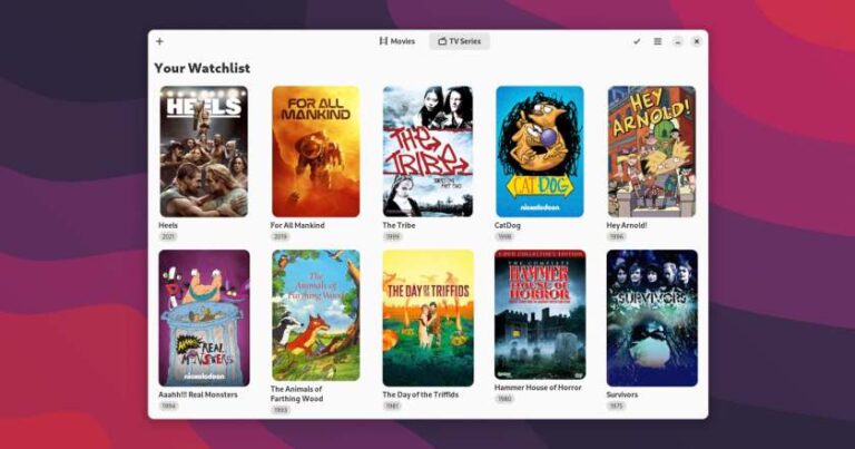 A Linux App to Track Movies & TV Shows You Want to Watch