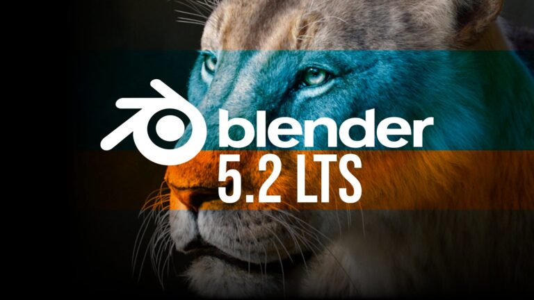 Blender 5.2 LTS Released with Node-Based Physics and Online Asset Libraries