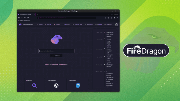 FireDragon Browser Swoops in With New Wings