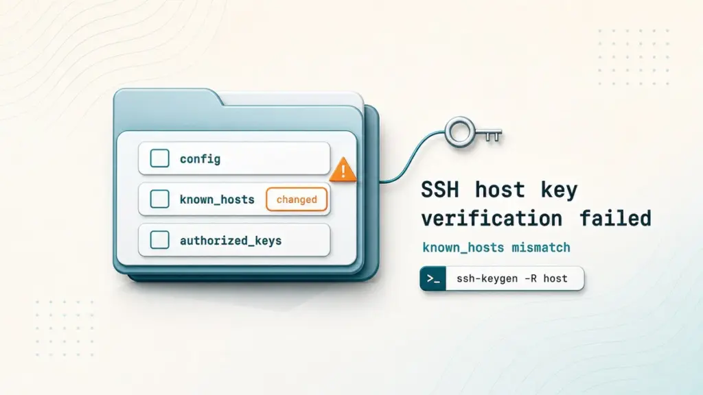 Fix SSH "Host Key Verification Failed" Error