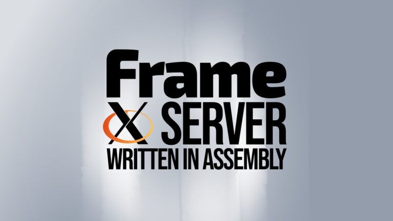 Frame Is a New Linux X11 Server Written Entirely in Assembly