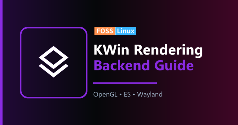 How to Check and Switch Your KWin Rendering Backend on Linux