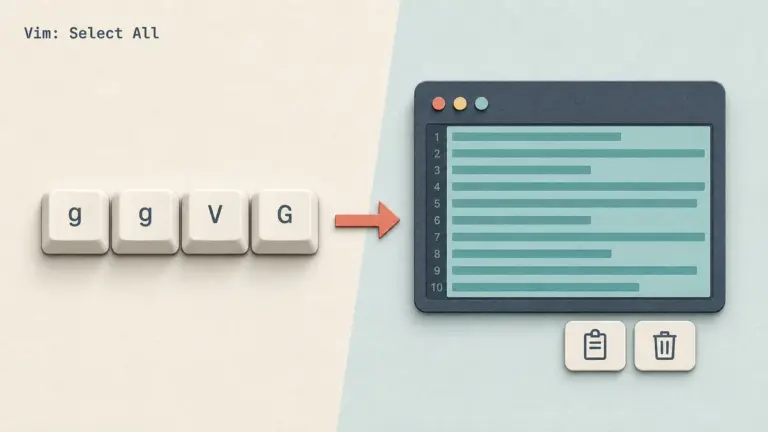 How to Select All in Vim: Copy, Delete, or Yank Every Line