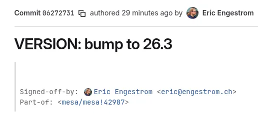 Mesa now at 26.3