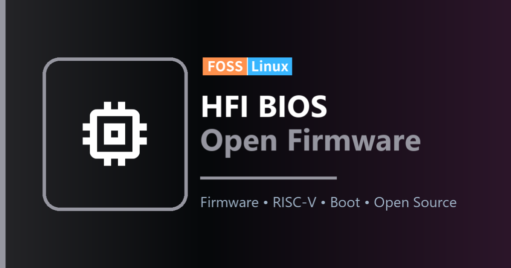 Open Firmware That Could Replace UEFI