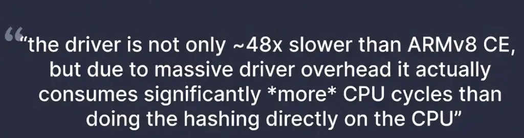 Qualcomm QCE Driver On The Chopping Block With ~48x Slower Than Armv8 Crypto Extensions