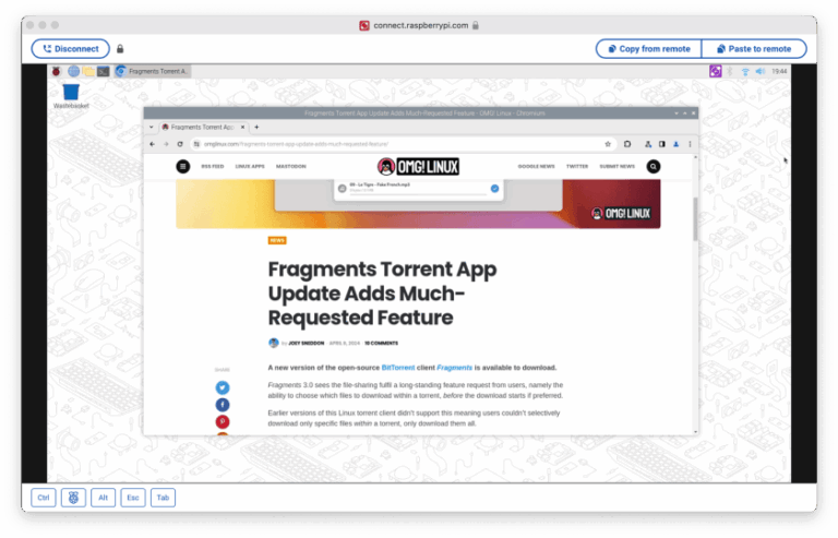 Raspberry Pi Connect