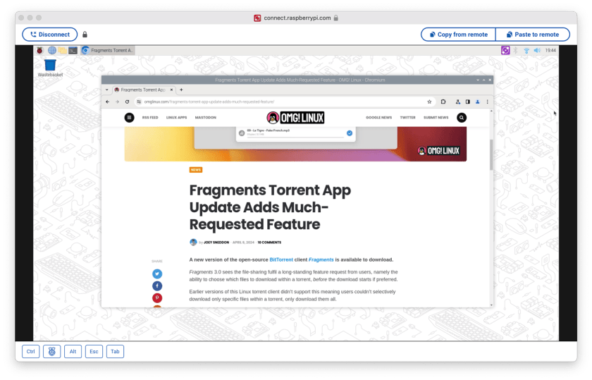 Raspberry Pi Connect