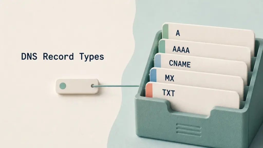 DNS Record Types Explained: A, AAAA, CNAME, MX, TXT, and More