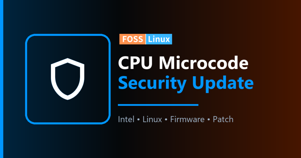 How to Update Intel CPU Microcode on Linux (2026)