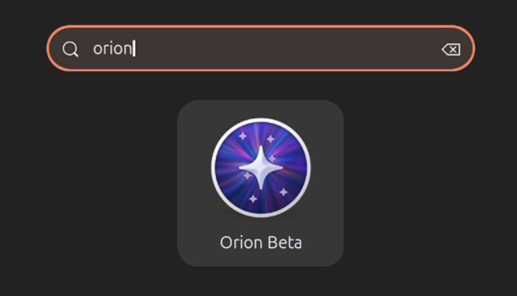 Orion for Linux beta update adds private browsing and link previews