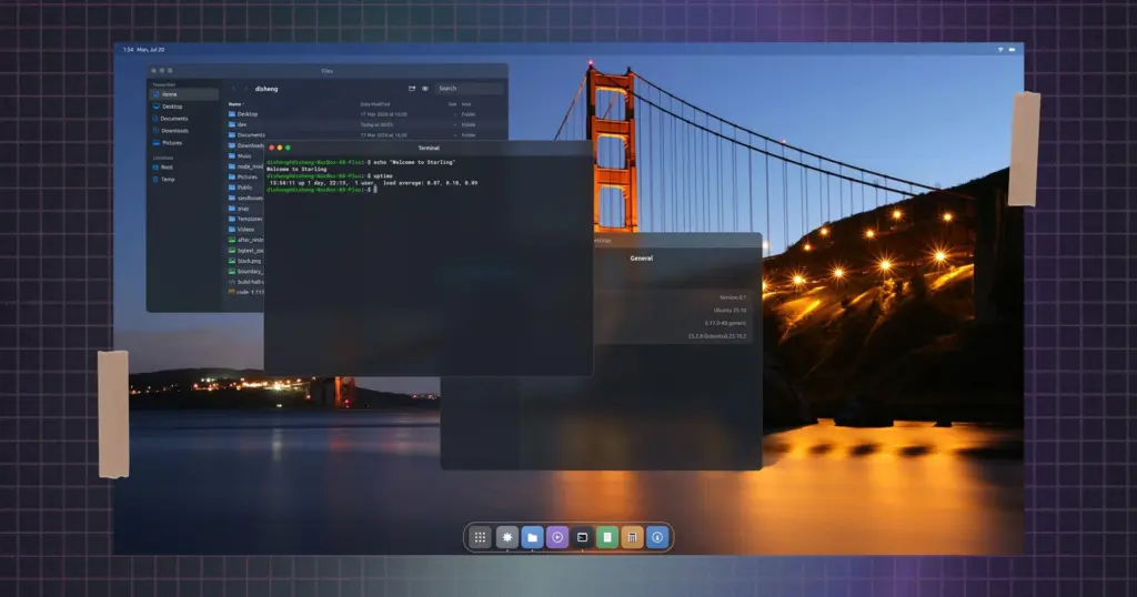 Starling is a new Linux desktop built using AI in six months