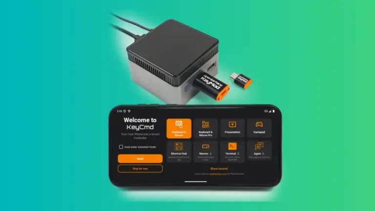 This Tiny USB Device Turns Your Phone Into a Keyboard, Mouse, and SSH Terminal
