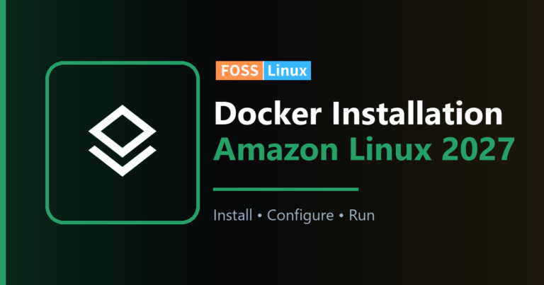 How to Install Docker on Amazon Linux 2027