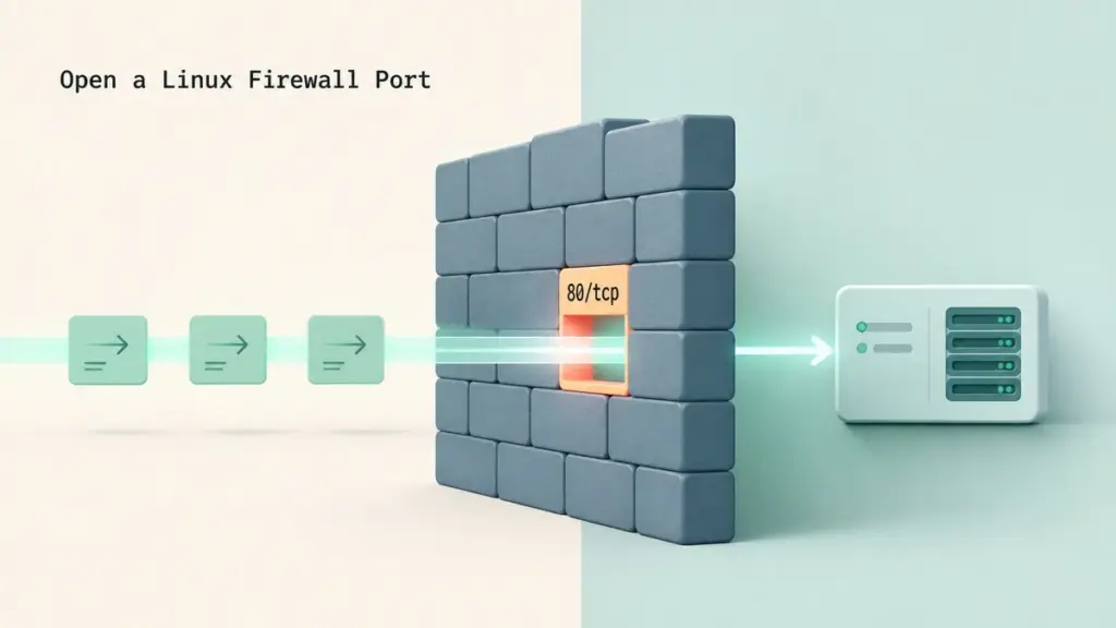 How to Open a Port in the Firewall on Linux
