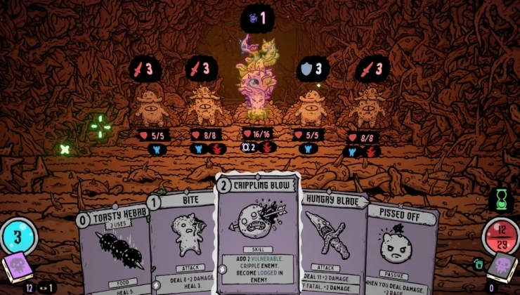 Shroom and Gloom is a double deck-builder with some impeccable artwork