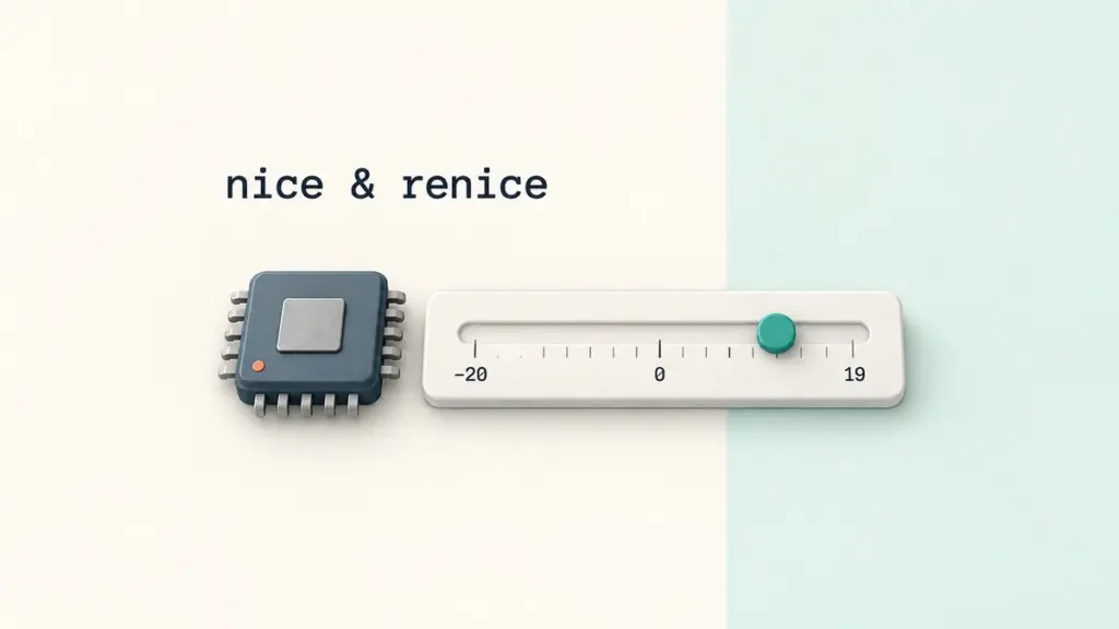 nice and renice Commands in Linux: Set Process Priority