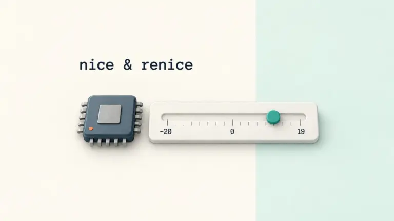 nice and renice Commands in Linux: Set Process Priority